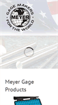 Mobile Screenshot of meyergage.com